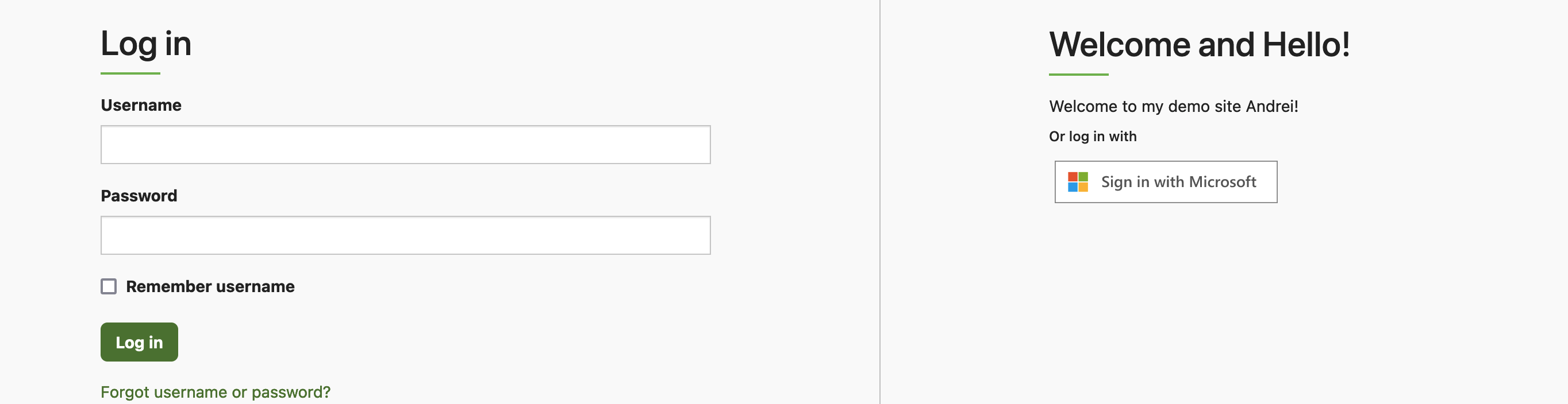 After custom text added