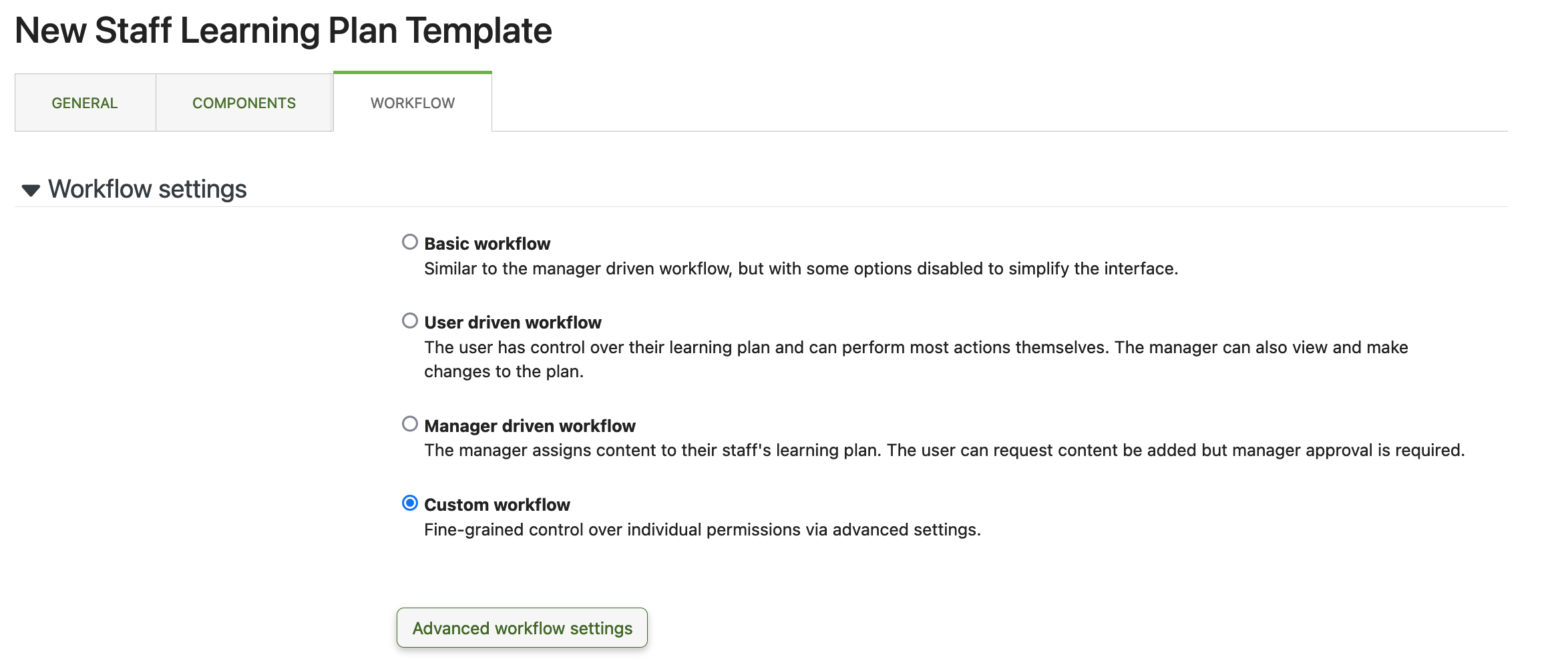 Learning plan permissions 1