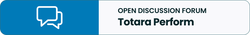 Open discussion Forums - Totara Perform